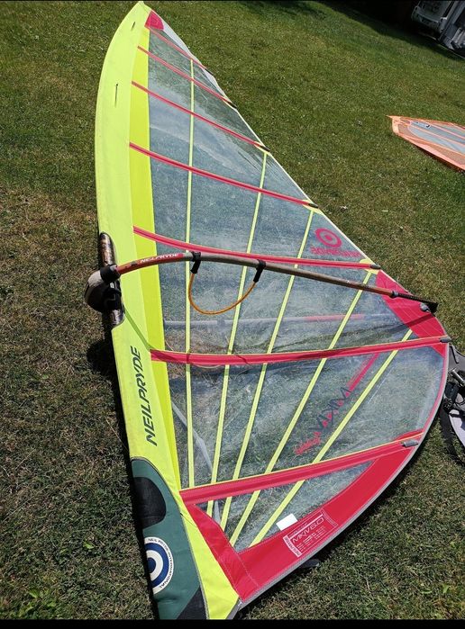 Żagiel 6.0 NeilPryde MKIV camberowy Windsurfing