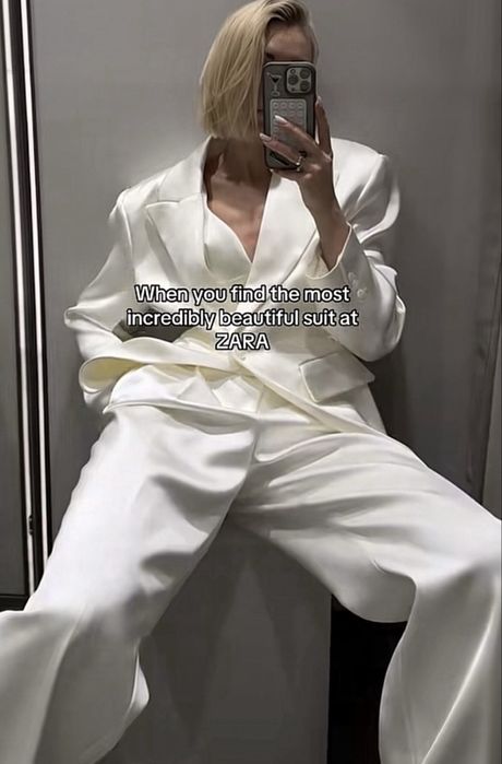 Брюки штани атласні ZARA