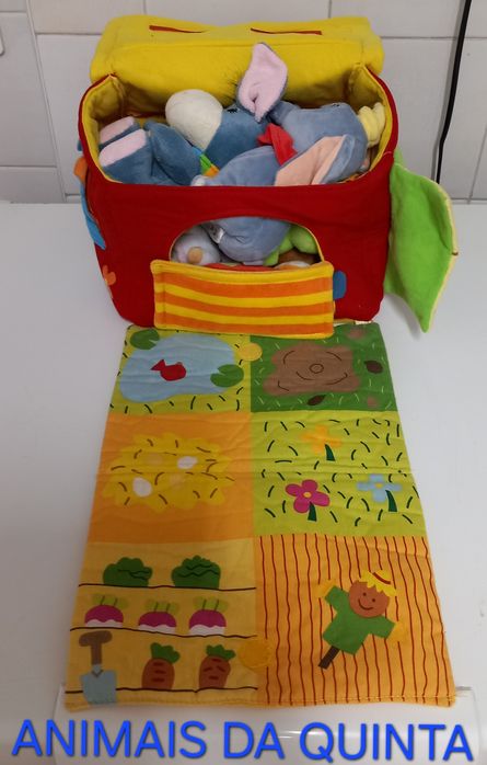 MALA DE CRIANÇA,BEBÉ PARA BRINCAR + 6 MESES. Didático,Casa,Quarto,Sala,Infantário.