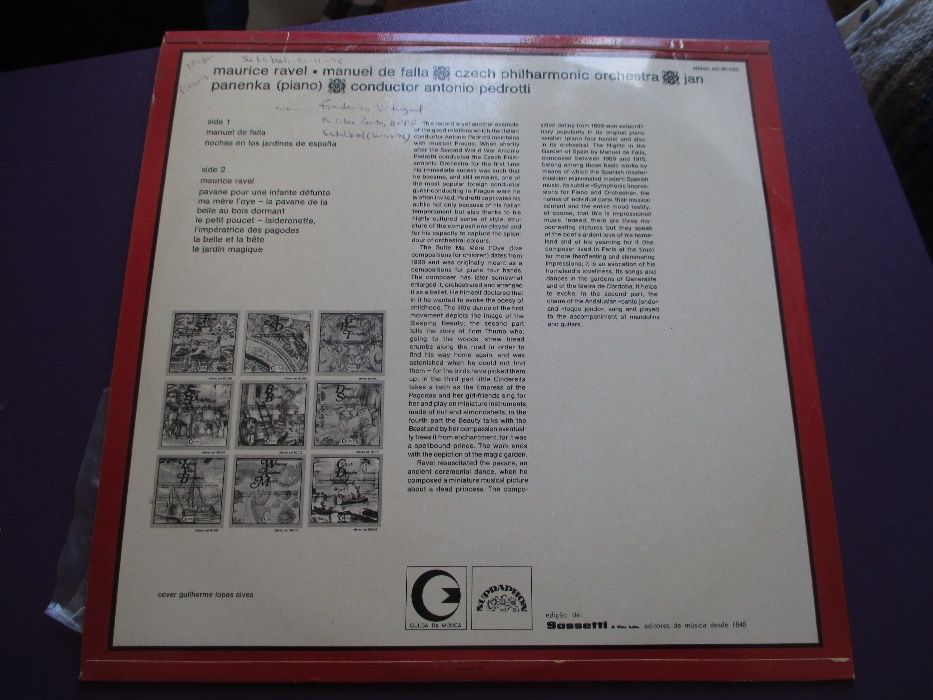 LP Ravel de Falla + A. Dvorak Symphony No. 5 "From The New World"