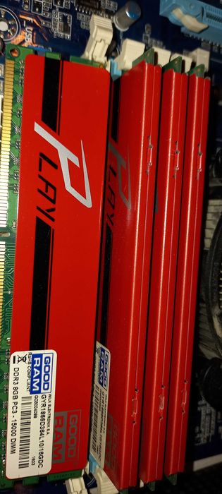 Пам'ять Goodram Play DDR3 PC15000 1866Mhz 32Gb (8Gbx4)