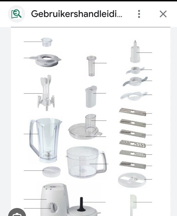 Niemiecki robot kuchenny mikser z malakser raz użyty , stan idealny .