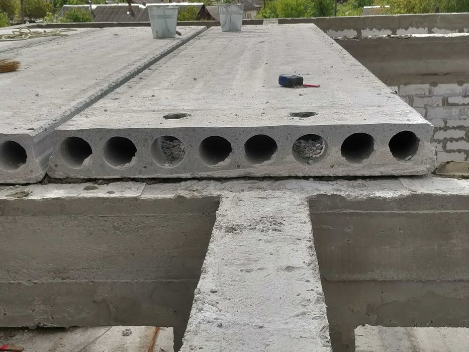 Плиты перекрытия Плити перекриття ПБ ПК Полегшені плити Панелі бетонні