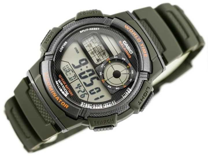 Оригинальные наручные часы Casio AE1000 W Часы Касио