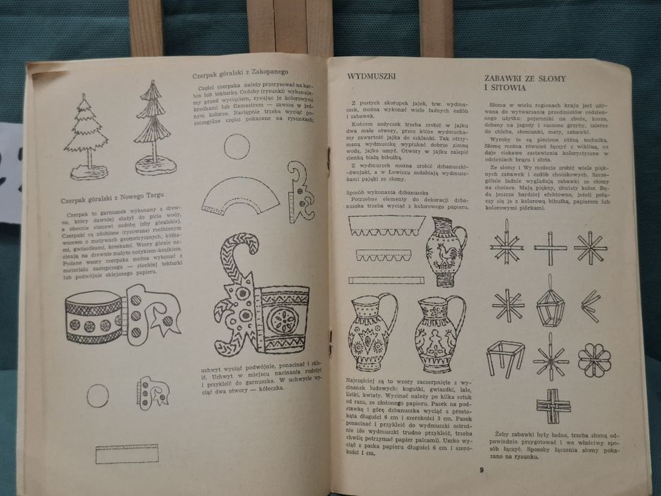 Zabawki i ozdoby ludowe I Zgrychowa