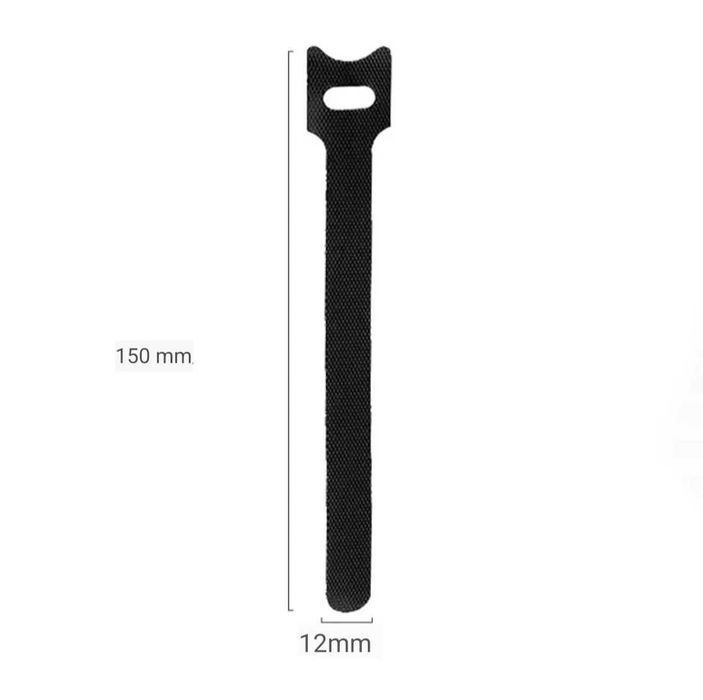 10 abraçadeiras organizador de cabo fecho Velcro. USB fones etc..