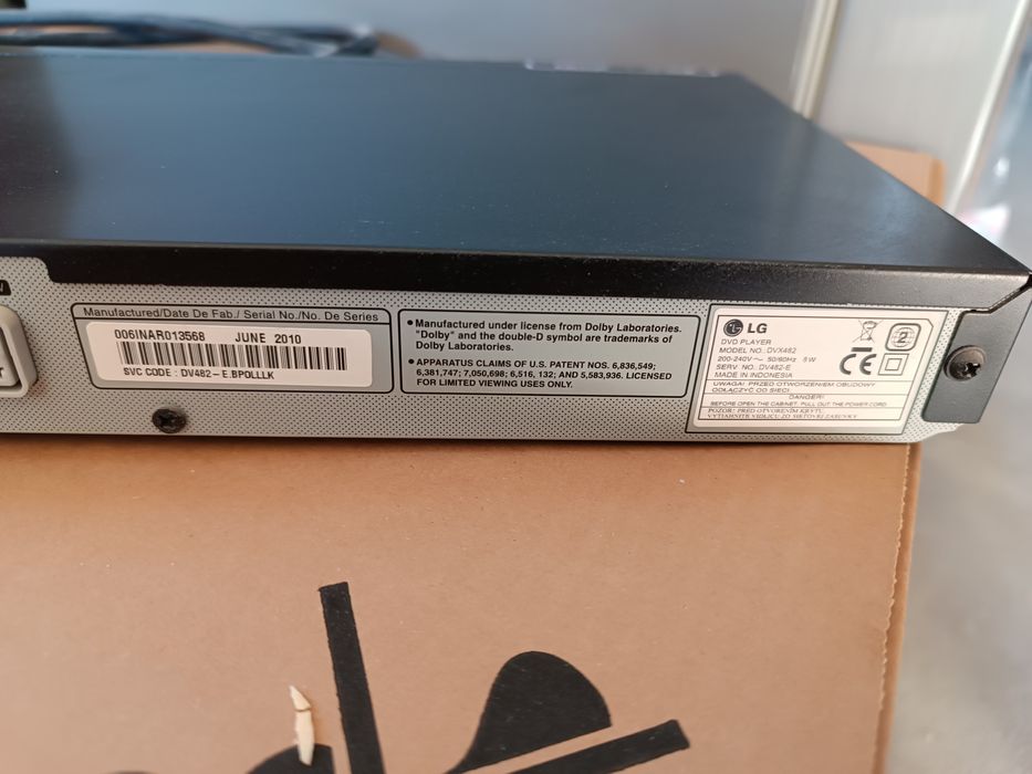 Odtwarzacz DVD  LG