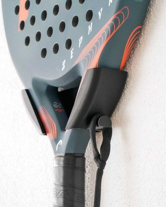 Suportes de Parede para Raquetes de Padel