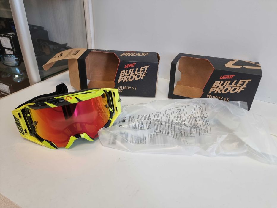 Маска очки для мотокросса мотоокуляри LEATT Velocity 4.5 5.5 6.5 різні