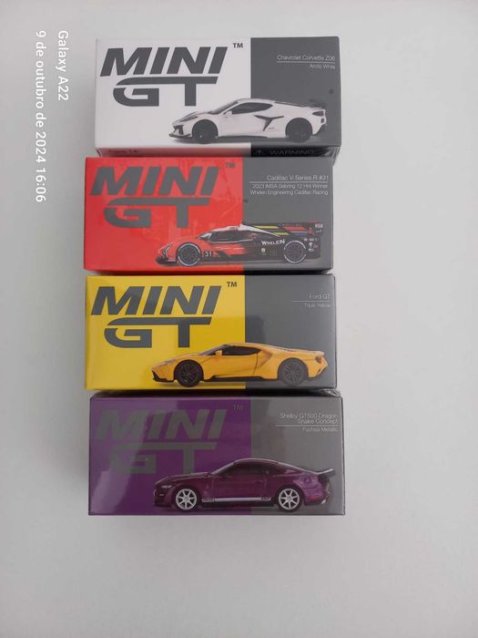 Mini GT 1/64 Miniaturas Colecionáveis Diecast - Varios Modelos