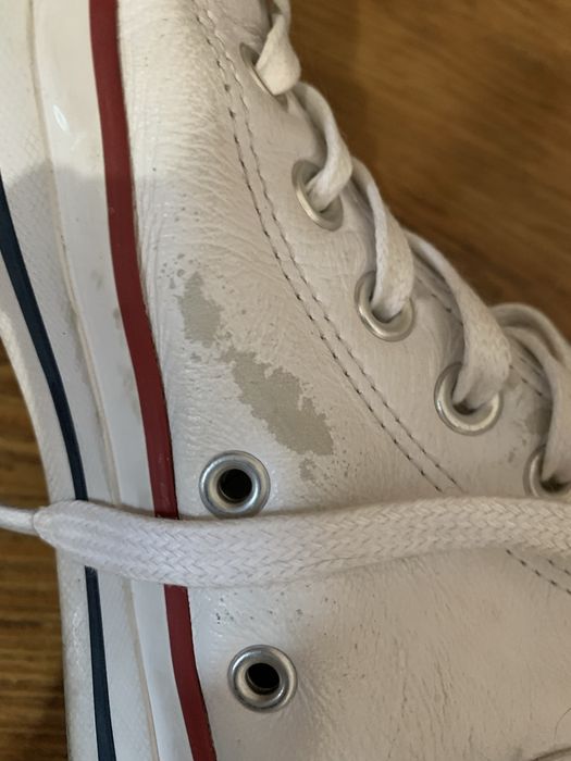 Конверси білі шкіряні 41 розмір |Converse