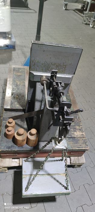 Waga zabytkowa platformowa szalkowa 500kg