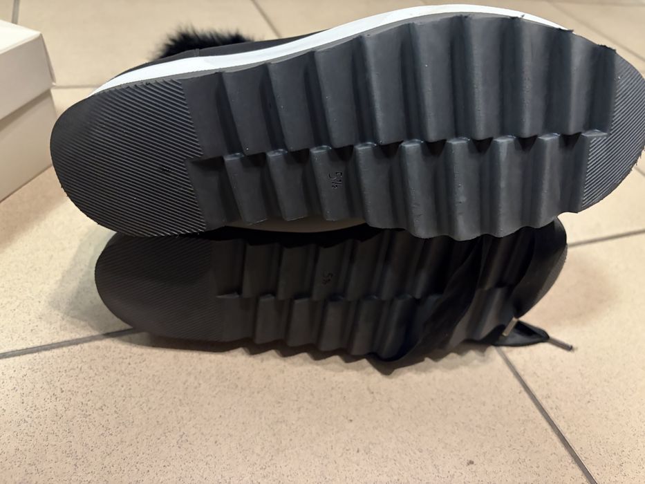 Botki sniegowce z futrem HOGL rozm 38,5 (UK 5,5)
