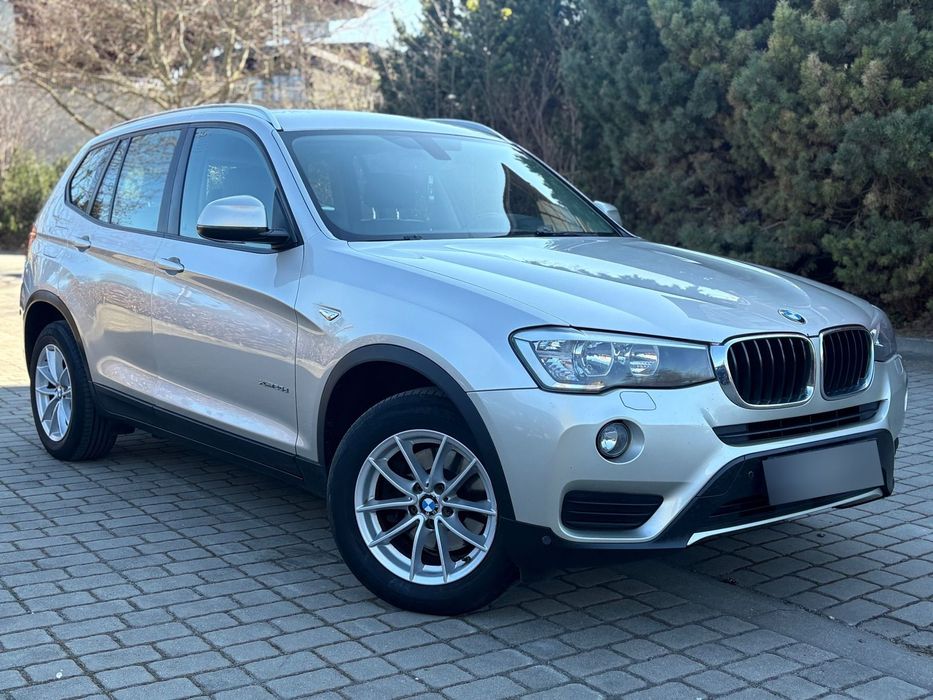 BMW X3 2.0d Xdrive v2014r Po lifcie Polski Salon Bezwypadkowa 2x koła Zamiana
