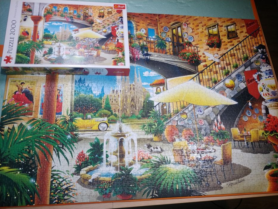 Sprzedam puzzle 2000 sztuk