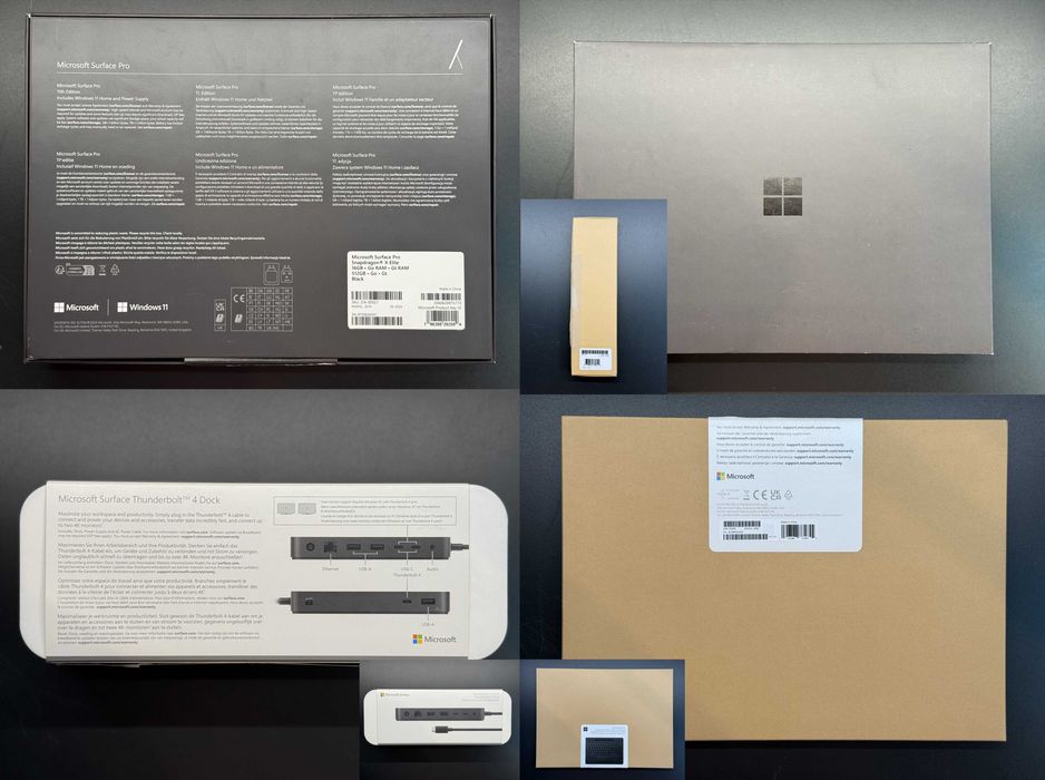 Microsoft Surface Flex Keyboard Copilot, Thnderbolt 4 hub, SmartPen2