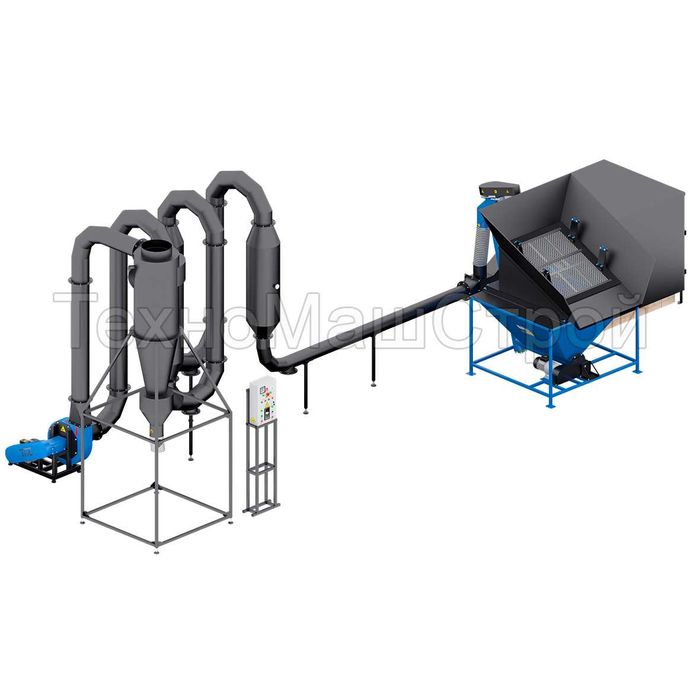 Аеродинамічний сушильний комплекс СА600 Сушка опилок