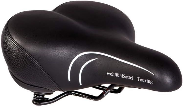 P&P pro cycling Touring Berquemel siodełko rowerowe, czarne