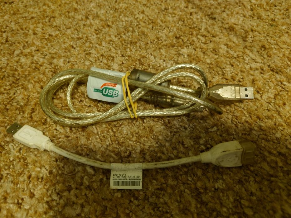Кабель для принтера і перехідник usb тато-мама