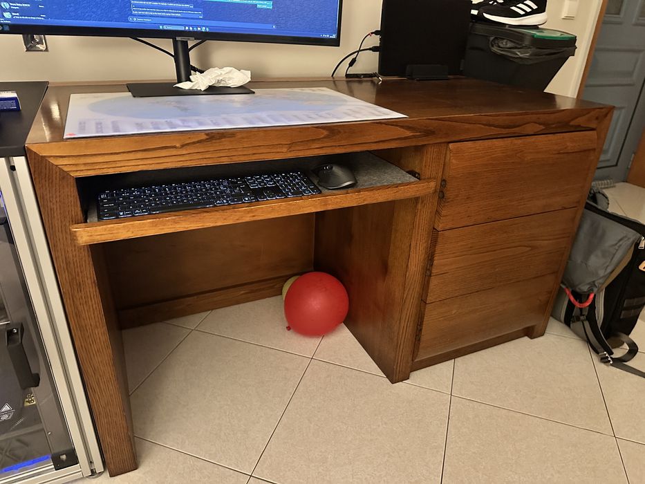 Secretaria madeira + oferta