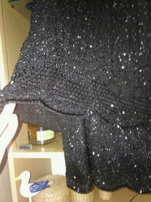 Sukienka tunika błyszcząca