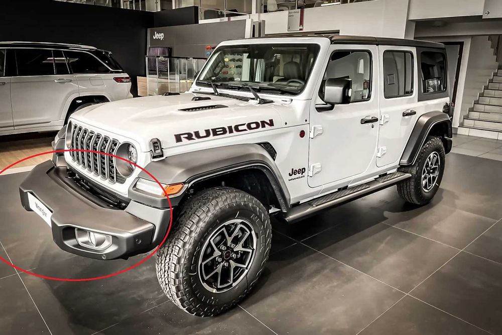 NOWY Zderzak przedni Jeep Wrangler Rubicon Sahara Sport JL 2025 Europa