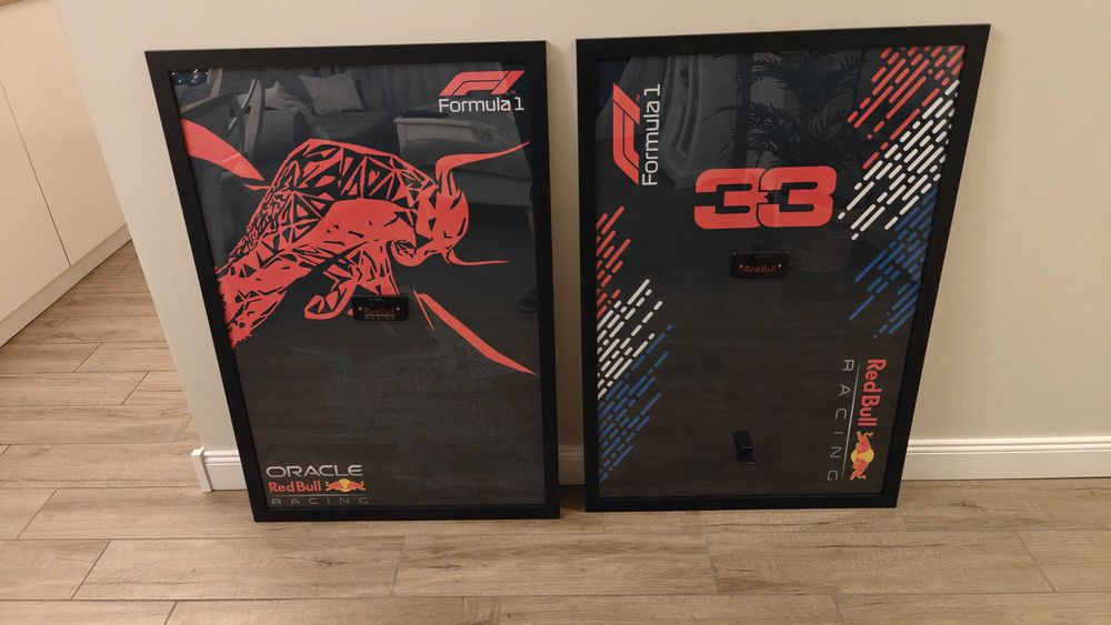 Personalizowana ramka do ekspozycji LEGO Technic F1 – 60x90 cm