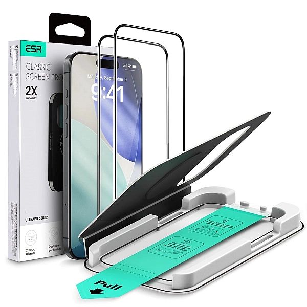 Szkło Hartowane Esr Ultrafit Tempered Glass 2-Pack Iphone 17 Pro Max C