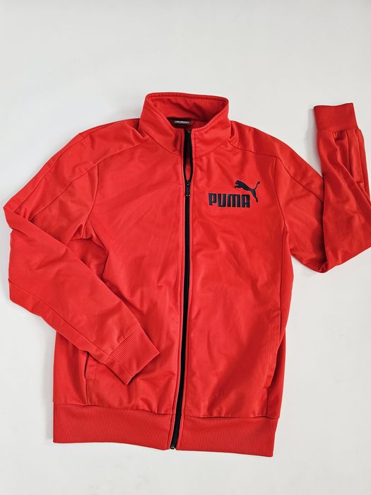 Zasuwana pomarańczowa bluza Puma s 36