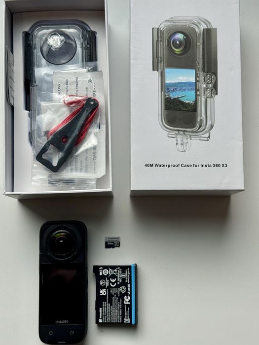 Insta X3 360 256GB аква кейс