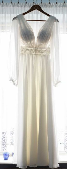 Subtelna suknia ślubna