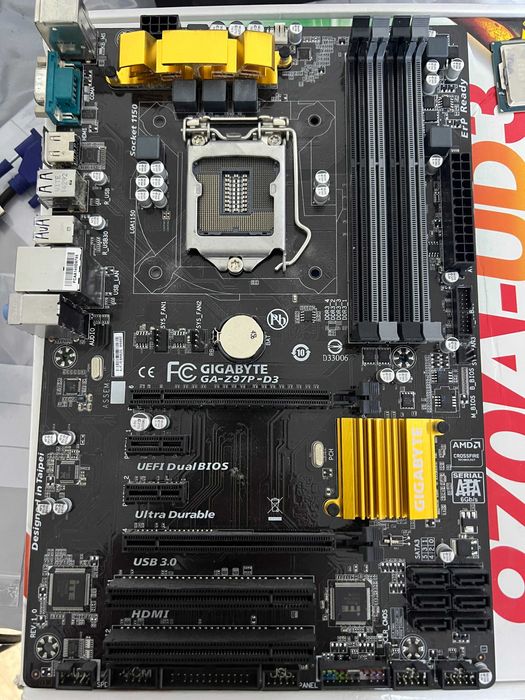 Материнська плата GIGABYTE GA-Z97P-D3 Socket 1150 Повністю робоча