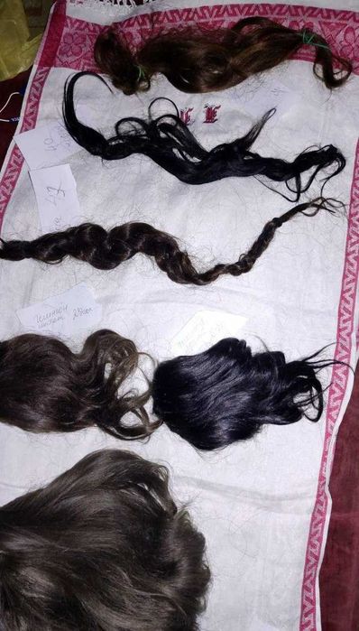 Шиньйон / Хвіст накладний / Перука темна / шиньйон чорний