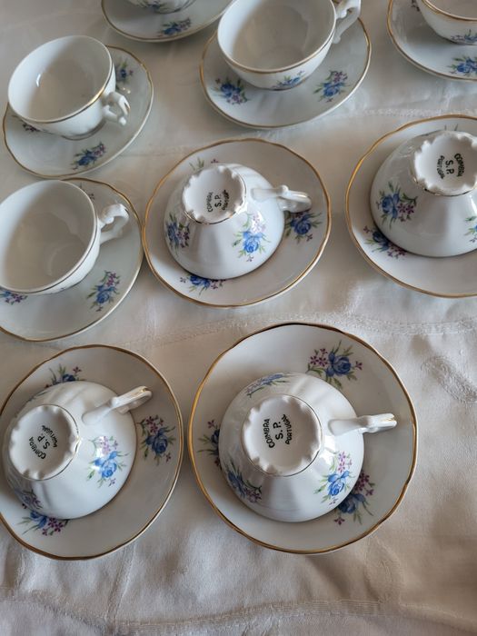 Serviço de chá e café