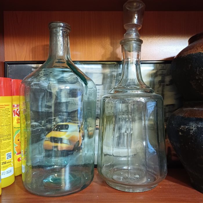 Сулія, графин, бутилі 2л., 2.5л., 4л. для вина, шнапсу, декору