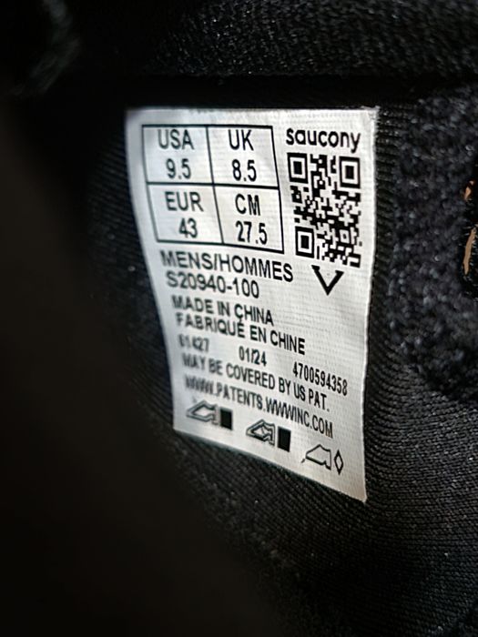 Оригінал 100% чоловічі кросівки Saucony Endorphin speed 4  EUR  43