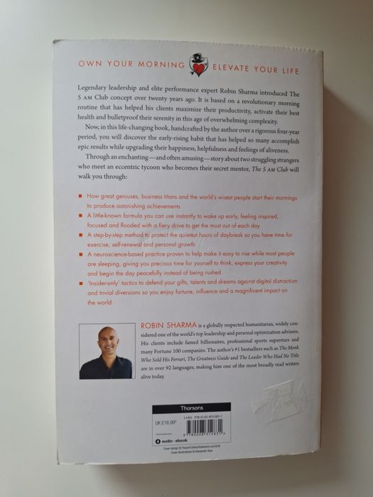 The 5 AM Club - Robin Sharma