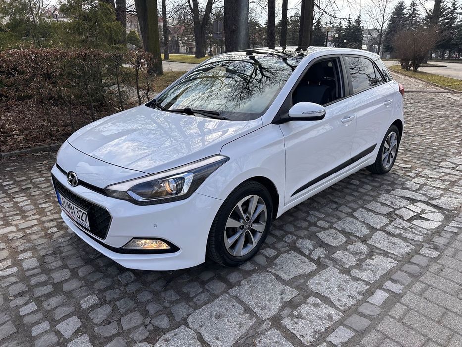 Hyundai i20 1.4 101KM Led Panorama Climatrnic Ks. Serwisowa Full Serwis Alu
