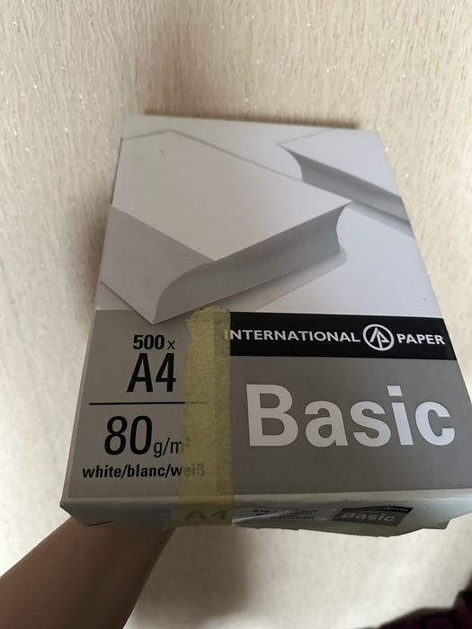 Папір А4 500 шт 80g/m