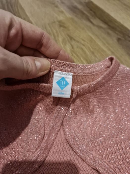 Sweterek do sukienki, bolerko, roz.92