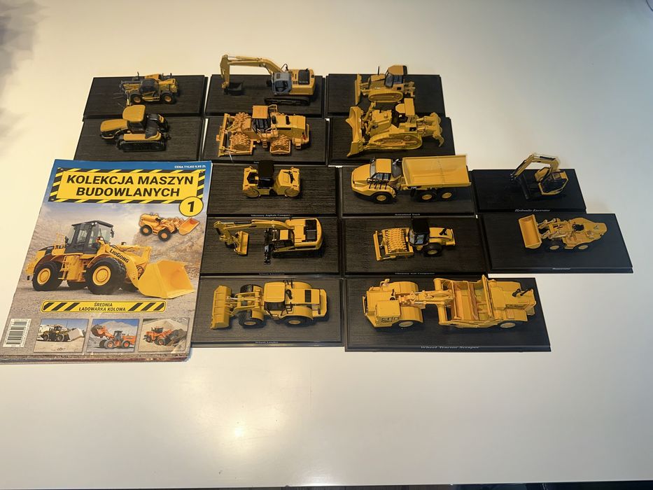 Sprzedam modele maszyn budowlanych