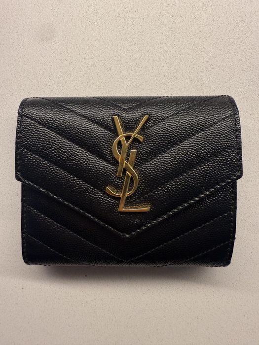 Гаманець Saint Laurent чорний