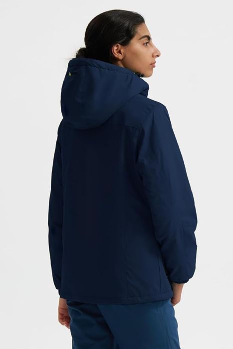 Kurtka damska narciarska, ciepła GEMYSE granatowa M
