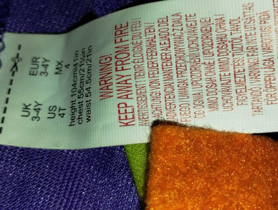 Костюм карнавальний маленького монстра Франкінштерна 3-4 роки 104см