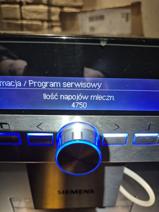 Ekspres do zabudowy Siemens