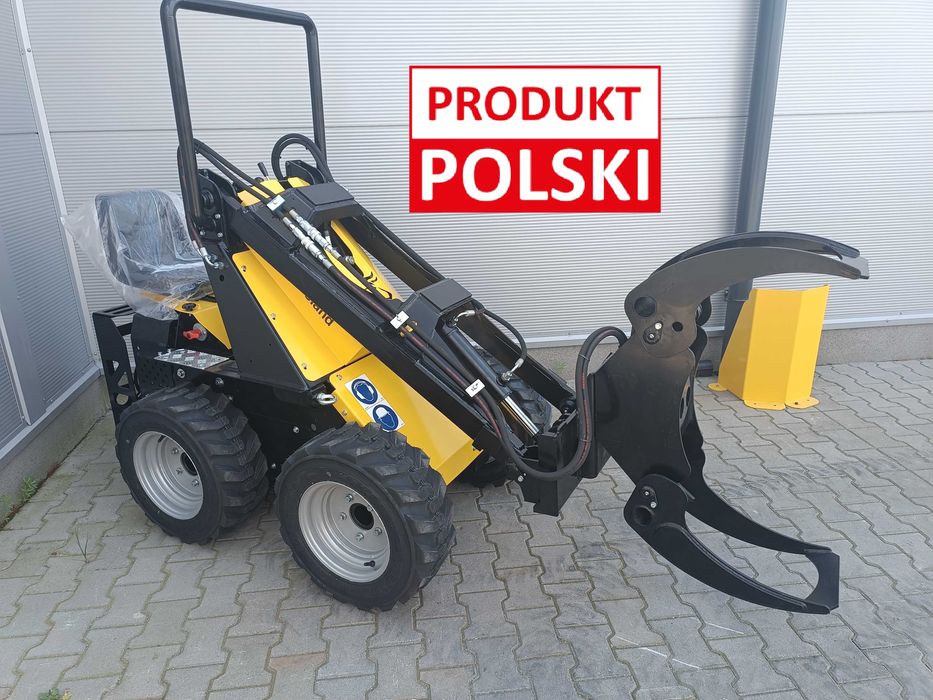 Miniładowarka mini ładowarka TUR Poland N525 skid steer widlak burtowa