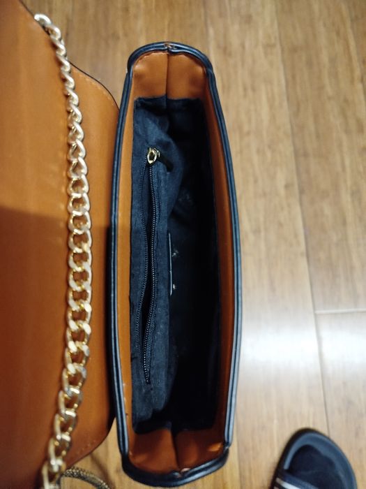 Torebka damska brązowa na ramię