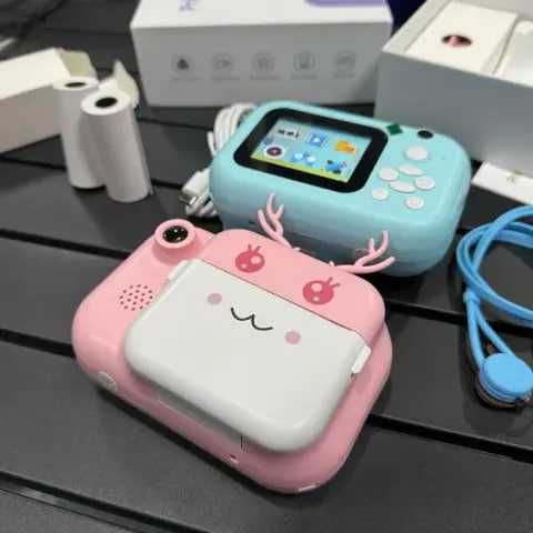 Фотоапарат дитячий з друком термопринтер Детский фотоаппарат с печатью
