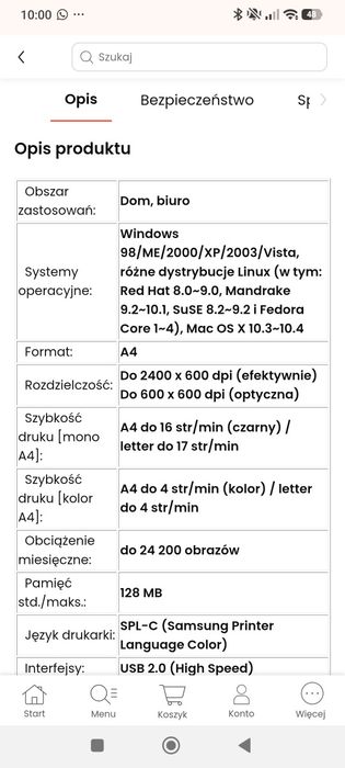 Urządzenie wielofunkcyjne Samsung CLX-2160