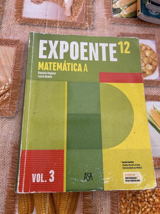 Expoente 11 Matemática A Volume 3